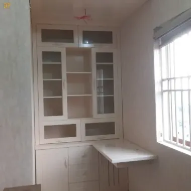 Tủ gỗ đa năng kết hợp bàn làm việc