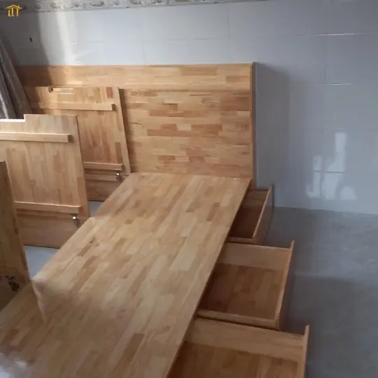 Giường ngủ gấp gỗ công nghiệp